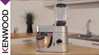 Kenwood ThermoResist Glass Blender AT358  Kitchen Machine Attachment [upl. by Adnamaa]