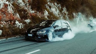 Golf Mk 75 GTD Airlift  Brutal Burnout [upl. by Rocky379]