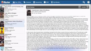 Flixster on Android Tablet [upl. by Mirelle390]