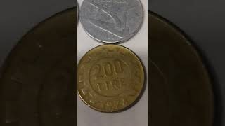 13000 €RARE ITALY COINS 200 LIRA 1978100 LIRA 19636720 LIRA 195810 LIRA 195455 [upl. by Troxell]