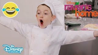 Ravens Home  The Kitchen Challenge ft Booker and Levi 🍝  Disney Channel UK [upl. by Ahsinaj890]