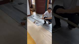 spc flooring installation [upl. by Aneroc]