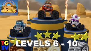 Blaze and the Monster Machines  Badlands Levels 6  10 [upl. by Imelda]