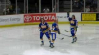 Hanson Brothers at Houston Aeros Game on 3152008 [upl. by Kurys]