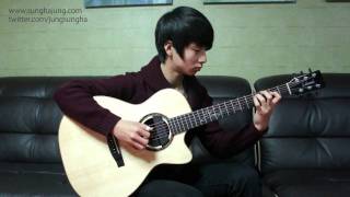 이적  Juck Lee 다행이다  Its Fortunate  Sungha Jung [upl. by Haimehen616]