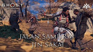 🔴 PERJALANAN JIN SAKAI  GHOST OF TSUSHIMA DIRECTORS CUT [upl. by Ayekam]