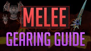 Indepth Melee Gearing guide  Runescape 3 [upl. by Biagi]