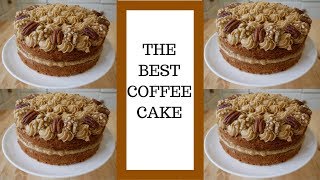 Coffee Cake  LIGHT FLUFFY DELICIOUS [upl. by Eilatam330]