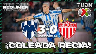 Monterrey 30 Necaxa  HIGHLIGHTS  AP2023J15  Liga Mx  TUDN [upl. by Guillemette]