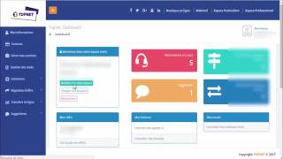 Assistance en ligne Topnet Comment modifier vos paramétres daccés sur votre espace client [upl. by Sacram]