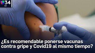 Vacunas simultáneas contra covid 19 y la gripe médico habla de los efectos en tu cuerpo [upl. by Anoy337]