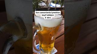 Bunlar benim şu anki tercihlerim Sizinki nasıl😁🍻 bibababira bira beer efes tuborg becks [upl. by Esidnak]