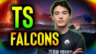 FALCONS vs TEAM SPIRIT  AMAZING GAME  DREAMLEAGUE SEASON 22 DOTA 2 [upl. by Nnaeitak]