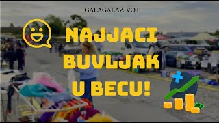 Vlog 1  NAJJACI BUVLJAK U BECU Flohmarkt Autokino u Austriji  GalaGalaZivot [upl. by Solrak]