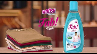 Woosh Fab Wash Liquid Detergent [upl. by Micaela262]