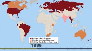 TIMELINE Womens Suffrage Worldwide  Encyclopaedia Britannica [upl. by Renraw669]