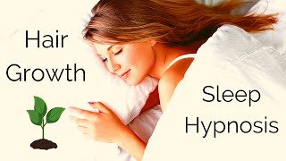 Grow Healthy Hair Naturally Sleep Hypnosis  8 Hrs  AUDIBLE  Ocean [upl. by Camarata663]