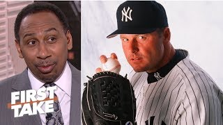 Roger Clemens should be banned from the HOF for sheer stupidity – Stephen A  First Take [upl. by Laraine5]