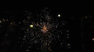 Oud en Nieuw Vuurwerk  Oud Overdie Alkmaar  Drone Flight [upl. by Pernick]