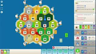 Top Ranked Catan Player  Awesome High Ore Wheat Game [upl. by Ailene]