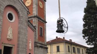 Le campane tornano sul campanile di Cazzago [upl. by Yadrahc650]