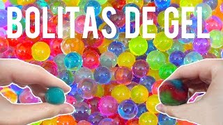 Como hacer Orbeez o bolitas de gel  Tutoriales Belen [upl. by Hnamik]