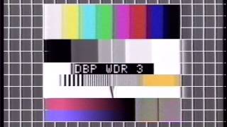 WDR 3 Testbild 80er Jahre [upl. by Natfa]