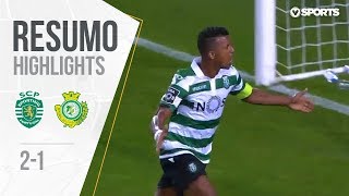 Highlights  Resumo Sporting 21 V Setúbal Liga 1819 2 [upl. by Oirottiv]