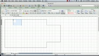 How to Make a Floorplan in Excel  Microsoft Excel Tips [upl. by Eiggam]