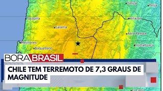 Terremoto atinge Chile e tremor é sentido em diversos locais de SP  Bora Brasil [upl. by Elianora]