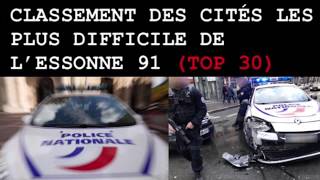 TOP 30 CITÉS SENSIBLE DU 91 ESSONNE  2020 [upl. by Yelloh78]