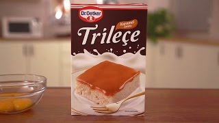 Trileçe Karamel Soslu  Dr Oetker [upl. by Eidnahs506]