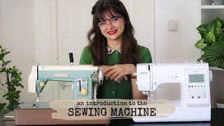 Sewing Machine Basics  How It Works 🧵 Beginners Guide [upl. by Htes]