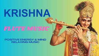 Krishna Flute Music। Positive Energy Meditation MusicDevotional songMind Relaxing music bhajan [upl. by Arvind]