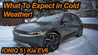 Winter Range Loss Explained  Hyundai Ioniq 5  Kia EV6 [upl. by Dukey]