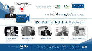 15 quotIronman e Triathlon a Cerviaquot Con A Perez R Giubilei A Corsini Linus e C Fantini [upl. by Derfnam769]