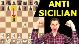 CRUSH the Sicilian Defense with This Tricky Variation TRAPS Included [upl. by Llevel]