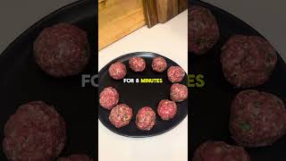 Italian Meatball 🍝 recipe ⬇️ italianfood meatballs italian spaghetti meatball [upl. by Saenihp]