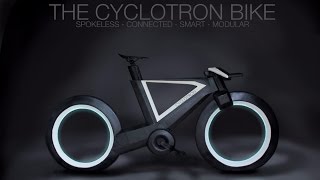 The Cyclotron bike with spokeless wheels [upl. by Lybis601]