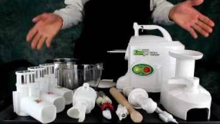 Green Power Kempo Juicer  Twin Gear Juicer Model 1303 [upl. by Ullman]