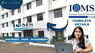 ISMS Pune Full Review Courses Placements Package Entrance Exam Faculty amp More 🎓 [upl. by Ewnihc]