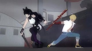 quotBlack And Whitequot RWBY Volume 1 Fight Scene  Blake Sun amp Penny vs Roman  With Score Only [upl. by Ailssa]