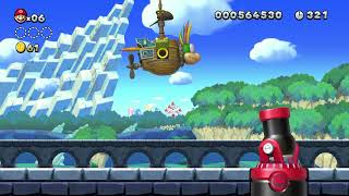 New Super Mario Bros U Deluxe  Part 7  Acorn Plains Lemmys Swingback Castle [upl. by Lebasiram]