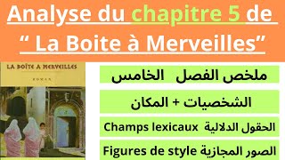 1BAC  Analyse du chapitre 5 de la boîte à merveilles Résumé idées principales شرح رائع جدا [upl. by Aizti672]