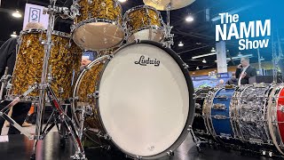 Ludwig NEW NeuSonic Kit and more – NAMM 2023 [upl. by Nnahoj]