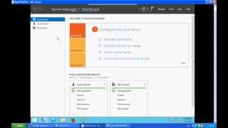 Server manager features and how to setup windows server 2012 R2 [upl. by Cindelyn]