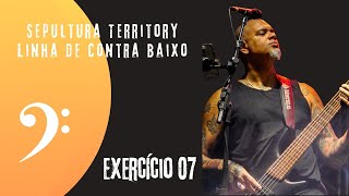 Sepultura Territory Linha de Contra baixo bass baixo contrabaixo [upl. by Huggins]