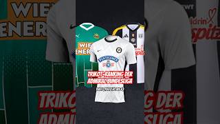 TrikotRanking der ADMIRAL Bundesliga 🇦🇹⚽️ Teil 1 shorts ansakonferenz [upl. by Leftwich165]