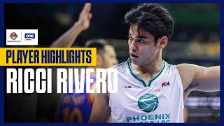 Ricci Rivero highlights  PBA Season 48 Commissioners Cup [upl. by Celeski122]