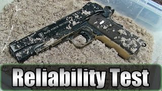 Airsoft Gun ReliabilityTorture Test  EliteForce 1911 [upl. by Ereveneug]